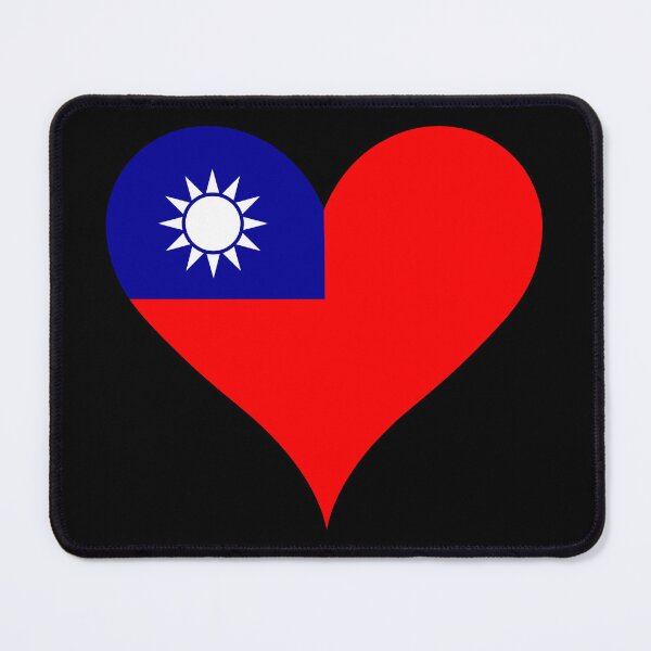 Item preview, Taiwan Flag Heart designed and sold by NTGUILTY.