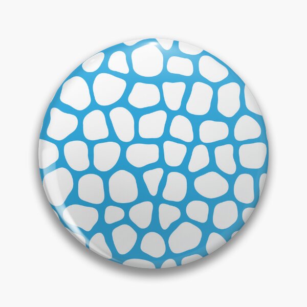 Item preview, Abstract Turing Pattern Giraffe Light Blue designed and sold by FunnyFeelingStudio.