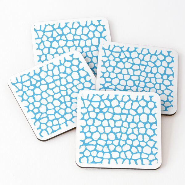 Item preview, Abstract Turing Pattern Giraffe Light Blue designed and sold by FunnyFeelingStudio.
