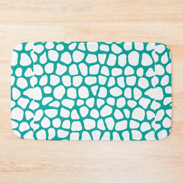 Item preview, Abstract Turing Pattern Giraffe Turquoise designed and sold by FunnyFeelingStudio.
