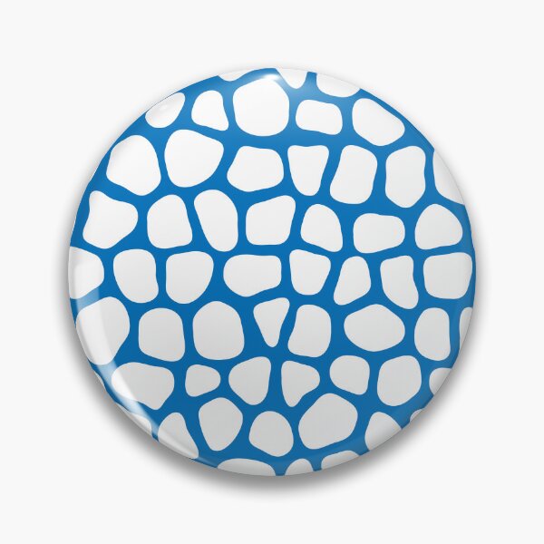 Item preview, Abstract Turing Pattern Giraffe Blue designed and sold by FunnyFeelingStudio.