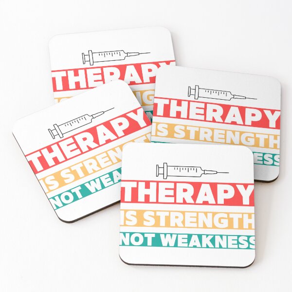 Item preview, Therapy is Strength, Not Weakness Professional designed and sold by Cobblerj.