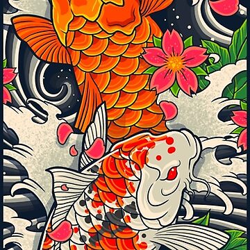 Artwork thumbnail, Koi Fish Pond by Snapnfit