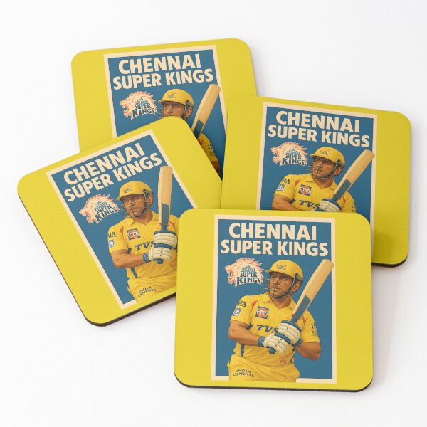Item preview, MS Dhoni | Chennai Super Kings designed and sold by WhisperFrame.