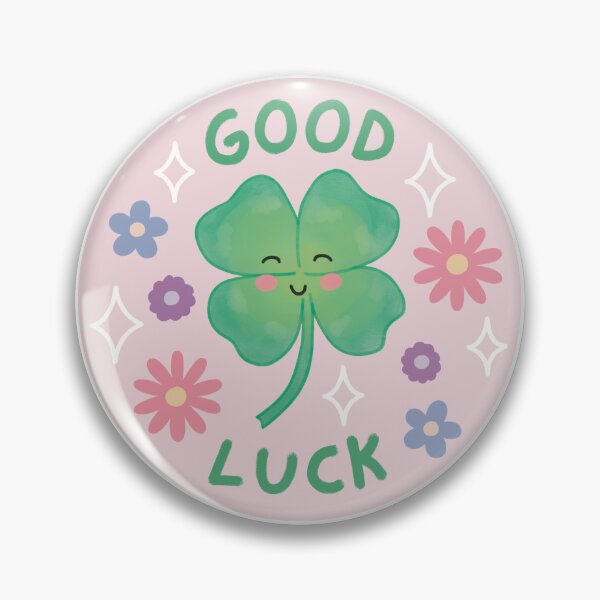 Item preview, good luck cute four leaf clover designed and sold by winterpumpkin.