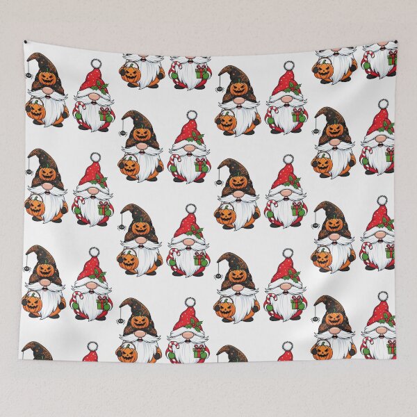 Item preview, Halloween Gnome | Whimsically Spooky and Festively Folkloric Graphic designed and sold by Tw1nsAIArt.