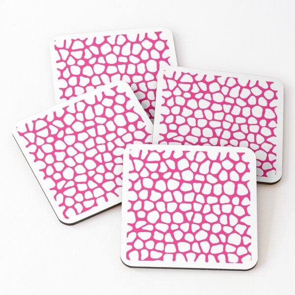 Item preview, Abstract Turing Pattern Giraffe Pink designed and sold by FunnyFeelingStudio.