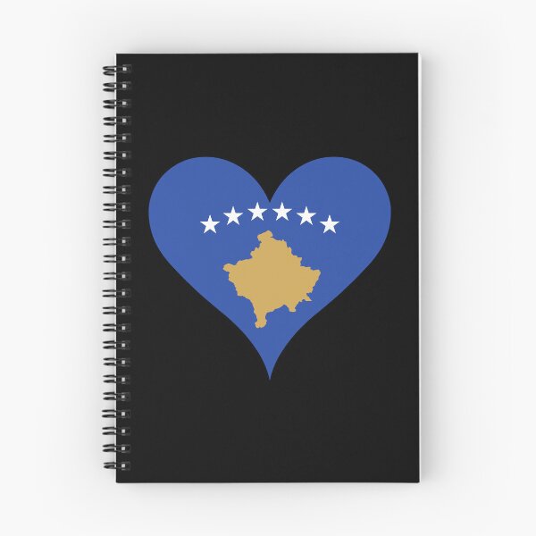 Item preview, Kosovo Flag Heart designed and sold by NTGUILTY.