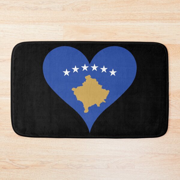 Item preview, Kosovo Flag Heart designed and sold by NTGUILTY.