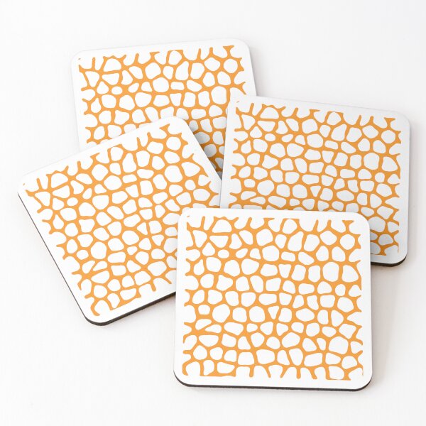 Item preview, Abstract Turing Pattern Giraffe Light Orange designed and sold by FunnyFeelingStudio.