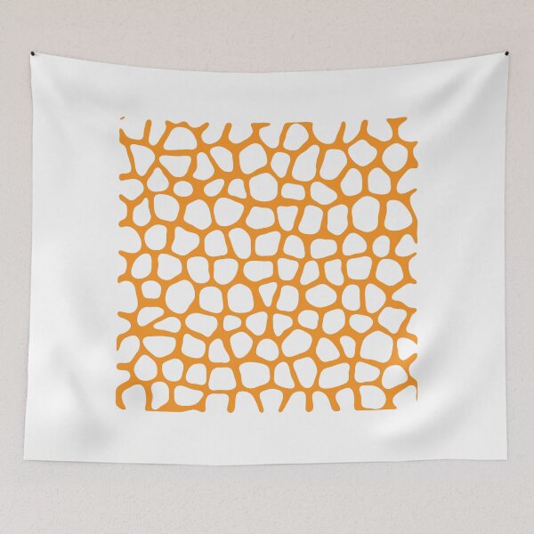 Item preview, Abstract Turing Pattern Giraffe Light Orange designed and sold by FunnyFeelingStudio.