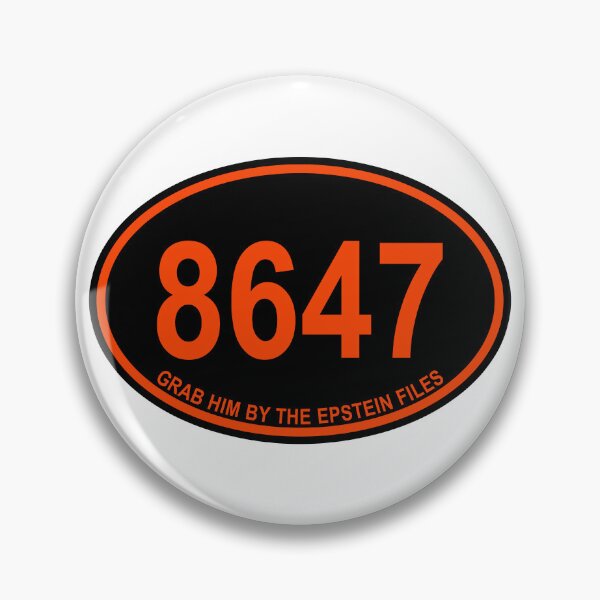 Item preview, 8647 - Grab Him By the Epstein Files (black and orange) designed and sold by Thelittlelord.