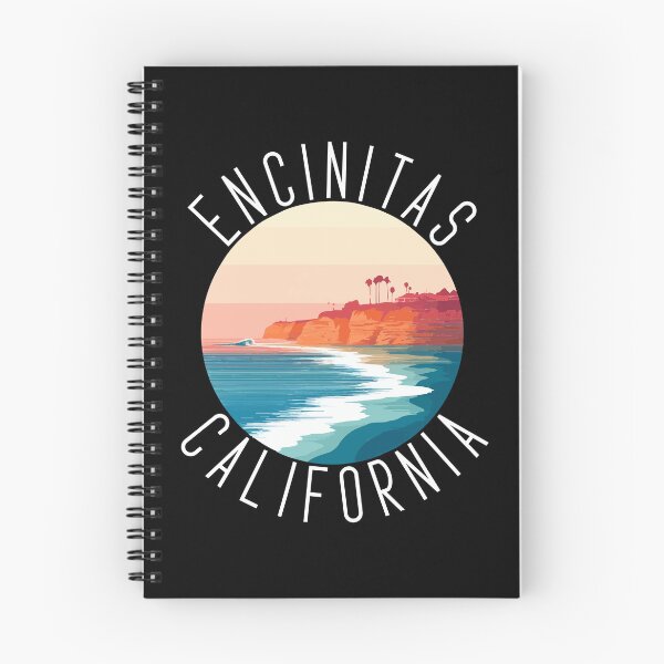 Item preview, Encinitas - California (with White Lettering) designed and sold by VelvetRoom.