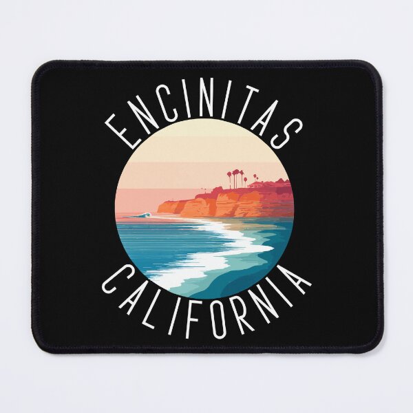 Item preview, Encinitas - California (with White Lettering) designed and sold by VelvetRoom.