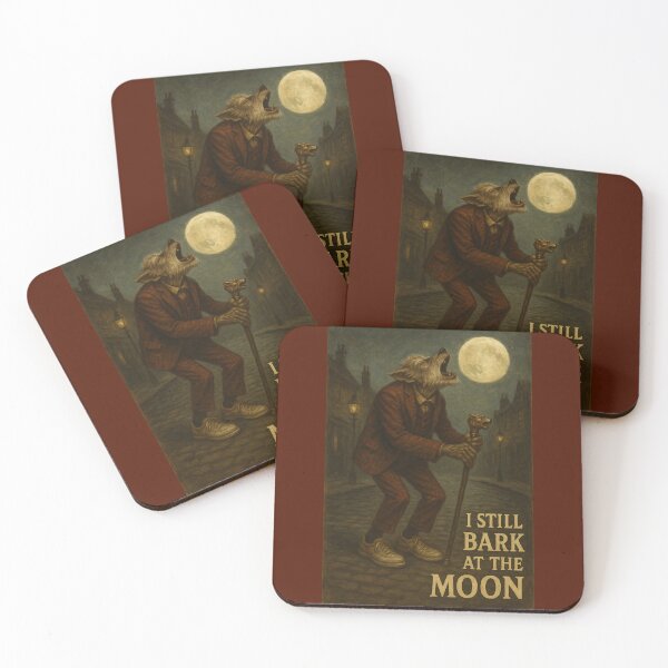 Item preview, Never Stop Barking at the Moon designed and sold by Tridentulus.