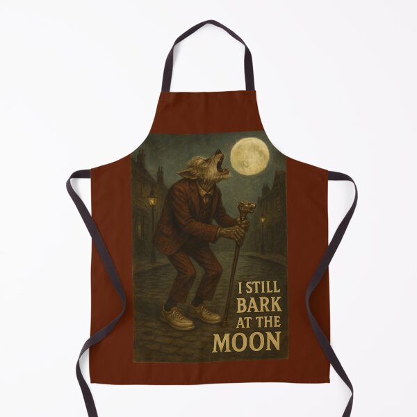 Item preview, Never Stop Barking at the Moon designed and sold by Tridentulus.