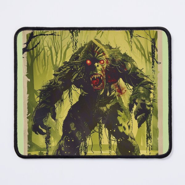 Item preview, The Swamp Terror – Vintage Horror Movie Poster designed and sold by ArgentoArt.