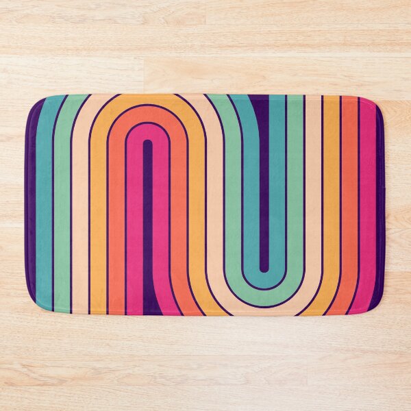 Item preview, Retro Geometric Double Arch Design 687 designed and sold by tonymagnerart.