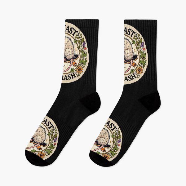 Item preview, Live Fast Eat Trash designed and sold by FrictionMaxxing.