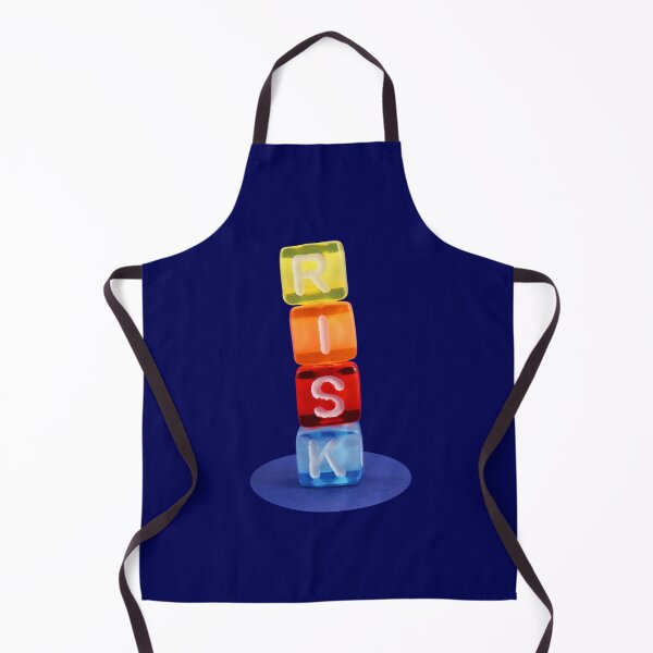 Item preview, Blocks in balance form the word risk designed and sold by Artejuli.