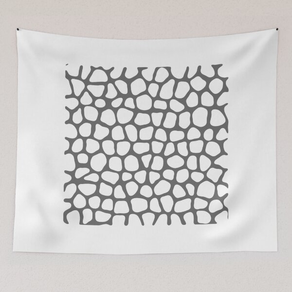 Item preview, Abstract Turing Pattern Giraffe Grey designed and sold by FunnyFeelingStudio.