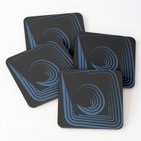 Item preview, Abstract composition in blue  designed and sold by ZorianArt.