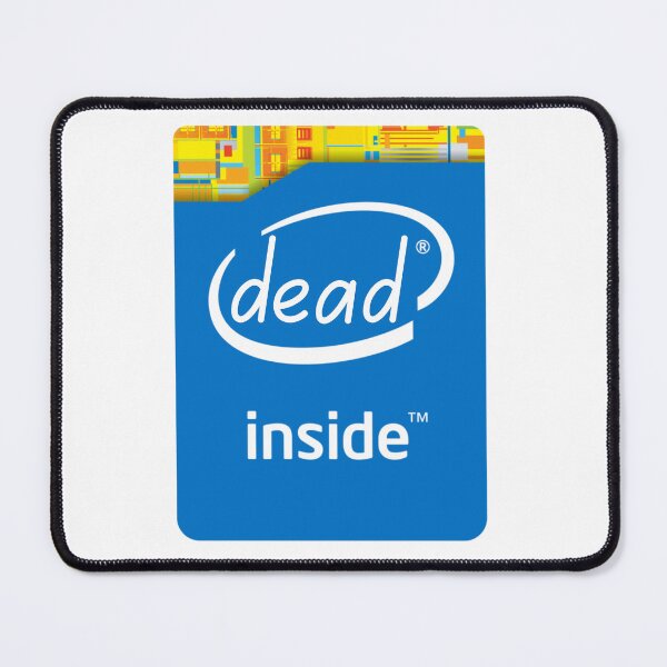 Item preview, Dead inside | Spoof Funny Lol Parody designed and sold by Sketchbook Studio by Aqsaa.