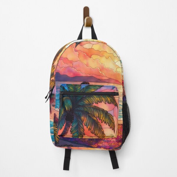Item preview, Tropical Sunset Goddess – Beach Vibes Tote Bag designed and sold by GiftLore Studio.