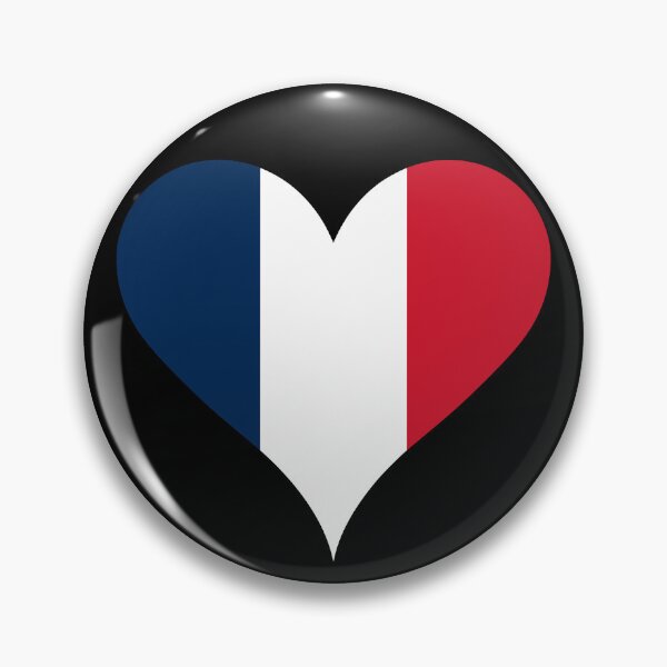 Item preview, French Flag Heart  designed and sold by NTGUILTY.