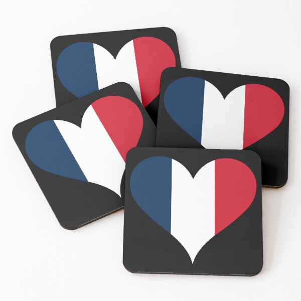 Item preview, French Flag Heart  designed and sold by NTGUILTY.