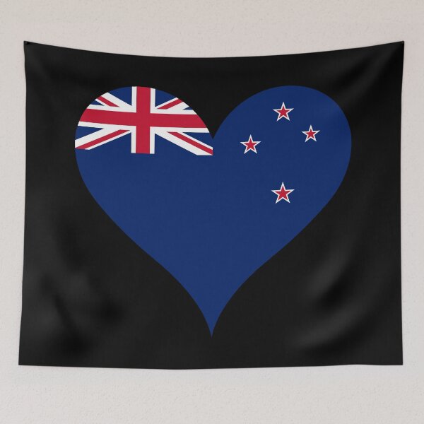 Item preview, New Zealand Flag Heart designed and sold by NTGUILTY.