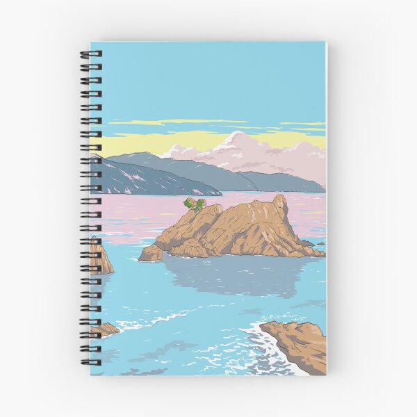 Item preview, Cape Ashizuri in Ashizuri-Uwakai National Park Japan Ukiyo-e Retro Woodblock Style designed and sold by patrimonio.