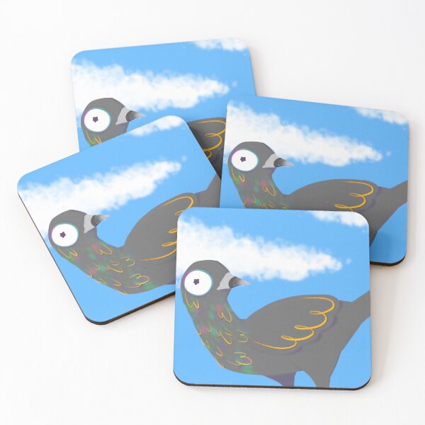 Item preview, Derpy Pigeon – Majestic Disaster Bird designed and sold by OopsieWeArted.