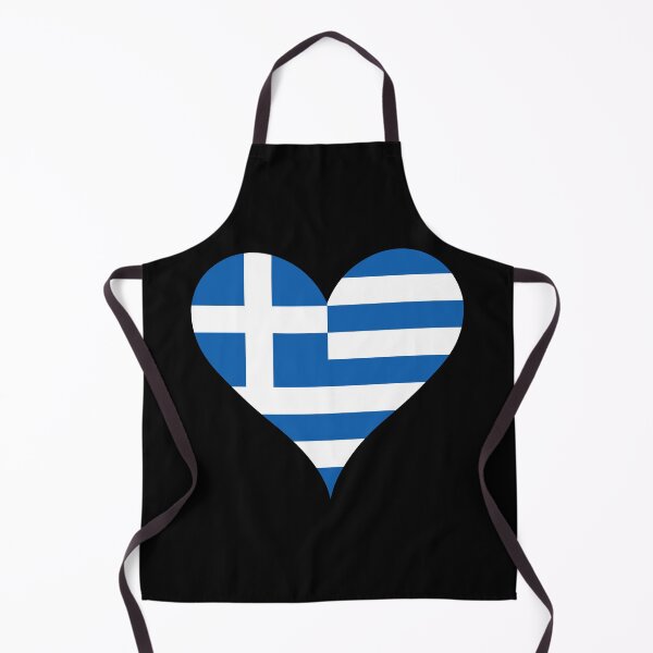 Item preview, Greek Flag Heart designed and sold by NTGUILTY.