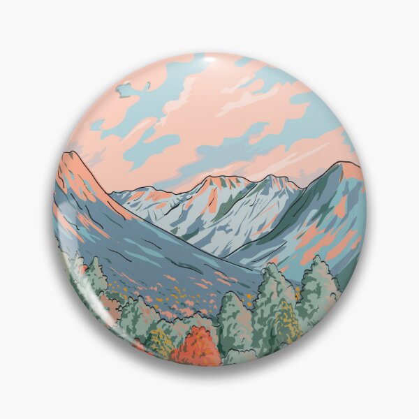 Item preview, Mount Asahi in Daisetsuzan National Park Japan Ukiyo-e Retro Woodblock Style designed and sold by patrimonio.