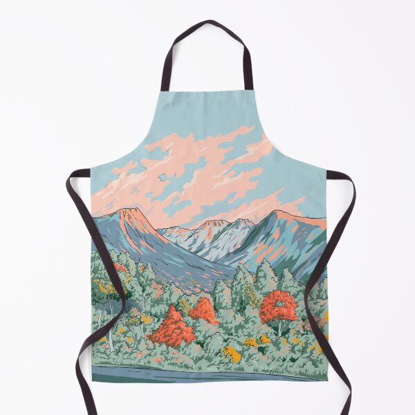 Item preview, Mount Asahi in Daisetsuzan National Park Japan Ukiyo-e Retro Woodblock Style designed and sold by patrimonio.