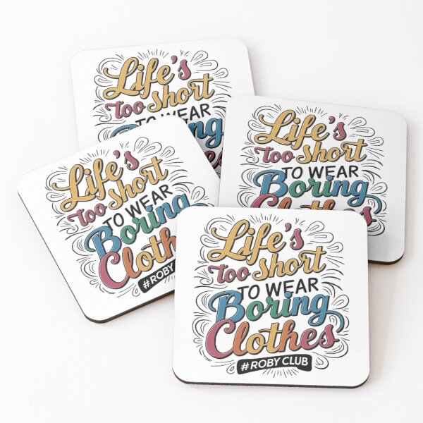 Item preview, Fashion Quote – Life’s Too Short Design designed and sold by robyclub.