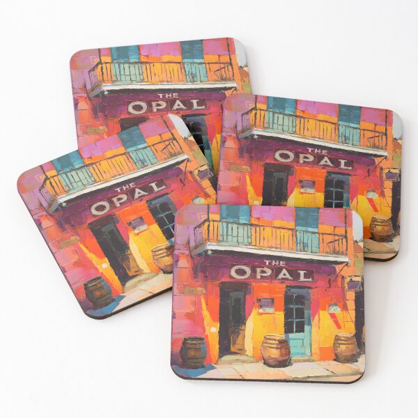 Item preview, Light Up the Night at The Opal Bar - New Orleans Color and Charm in Every Hue designed and sold by OlfactoART Studio.