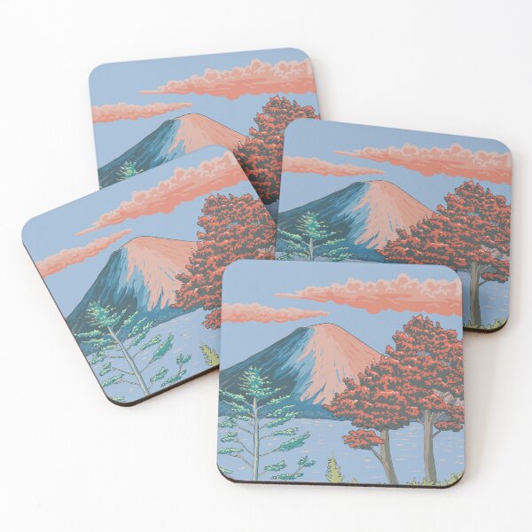 Item preview, Lake Chuzenji in Nikko National Park Ukiyo-e Retro Woodblock Style designed and sold by patrimonio.