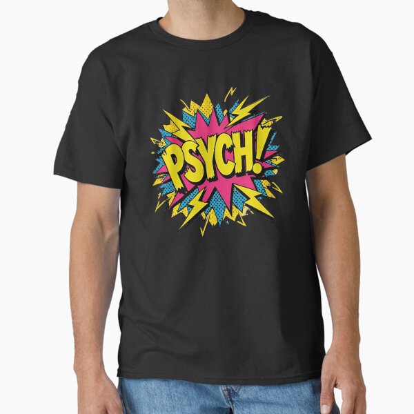 Item preview, Psych 80's retro designed and sold by RisingWolfStudio.