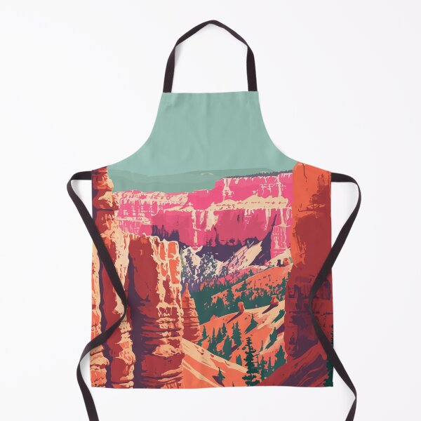 Item preview, Landscape Bryce Canyon Minimalist Art Illustration designed and sold by LVTFCOarts.