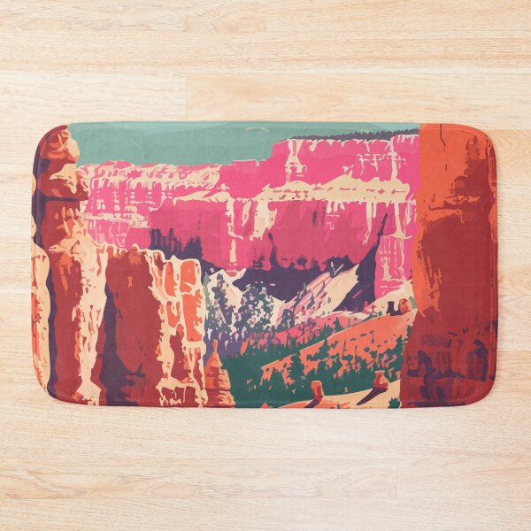 Item preview, Landscape Bryce Canyon Minimalist Art Illustration designed and sold by LVTFCOarts.