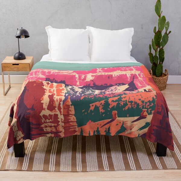 Item preview, Landscape Bryce Canyon Minimalist Art Illustration designed and sold by LVTFCOarts.