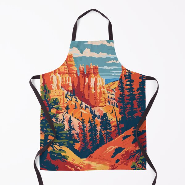 Item preview, Bryce Canyon Scenery Minimalist Art Illustration designed and sold by LVTFCOarts.