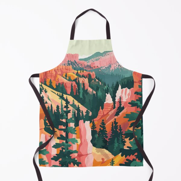 Item preview, Scenery Bryce Canyon Minimalist Art Illustration designed and sold by LVTFCOarts.