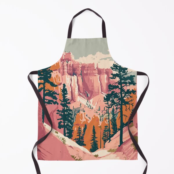 Item preview, Bryce Canyon Hoodoos Minimalist Art Illustration designed and sold by LVTFCOarts.
