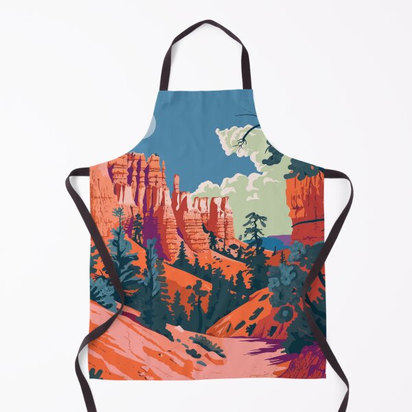 Item preview, Bryce Canyon Southwest Minimalist Art Illustration designed and sold by LVTFCOarts.