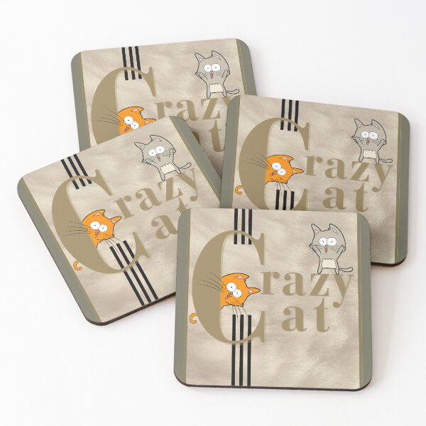 Item preview, Crazy Cat designed and sold by AlmaArt-A.