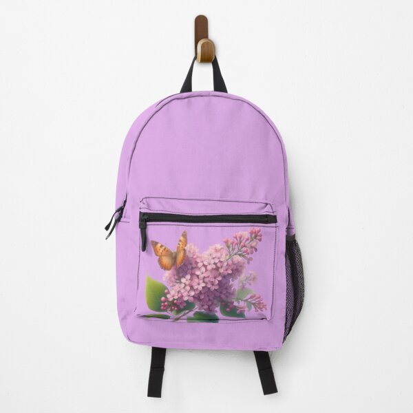 Item preview, A Gentle Butterfly on a Pink Lilac Sprig designed and sold by IraBum.