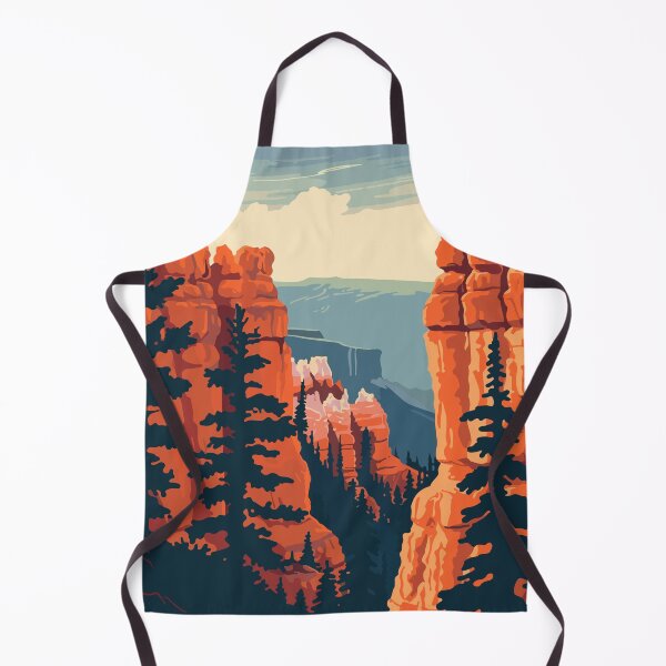 Item preview, Utah Bryce Canyon Minimalist Illustration Art designed and sold by LVTFCOarts.